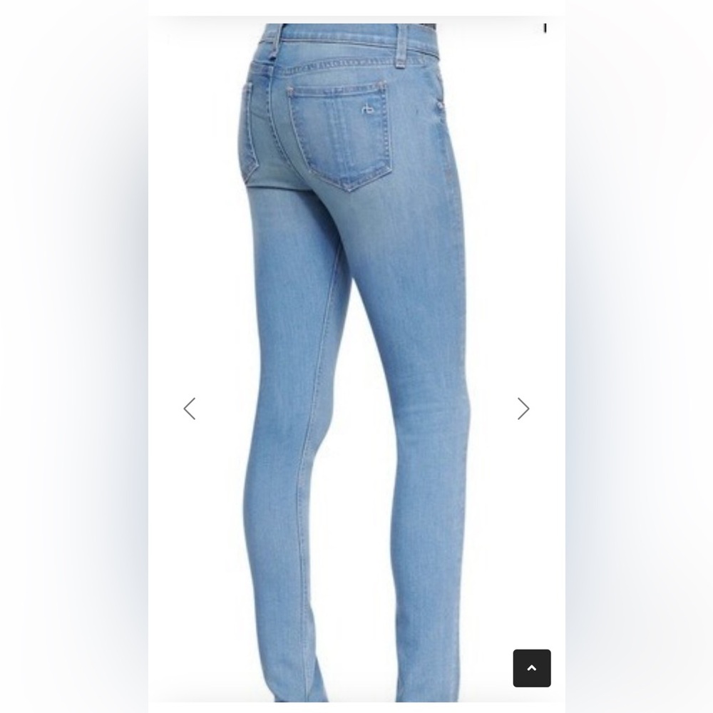 Rag & Bone High Rise Skinny Jeans in Calvary Wash size 28